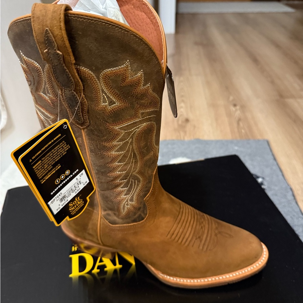 Men's Brown Dan Post Cowboy Boots